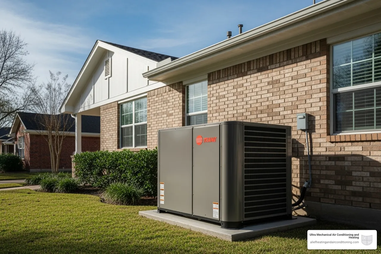 Trane systems for Houston homes - install trane hvac houston