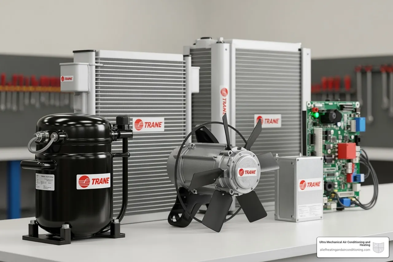 Trane system components - install trane hvac houston