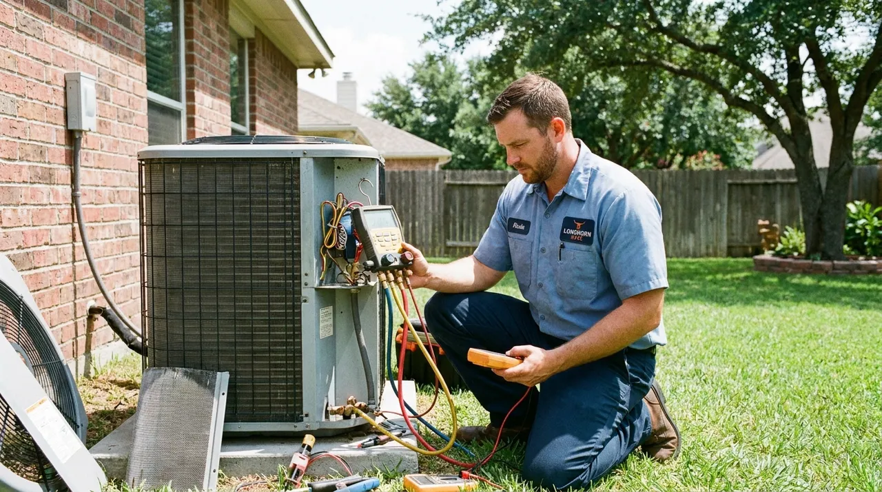 What is a typical HVAC system?