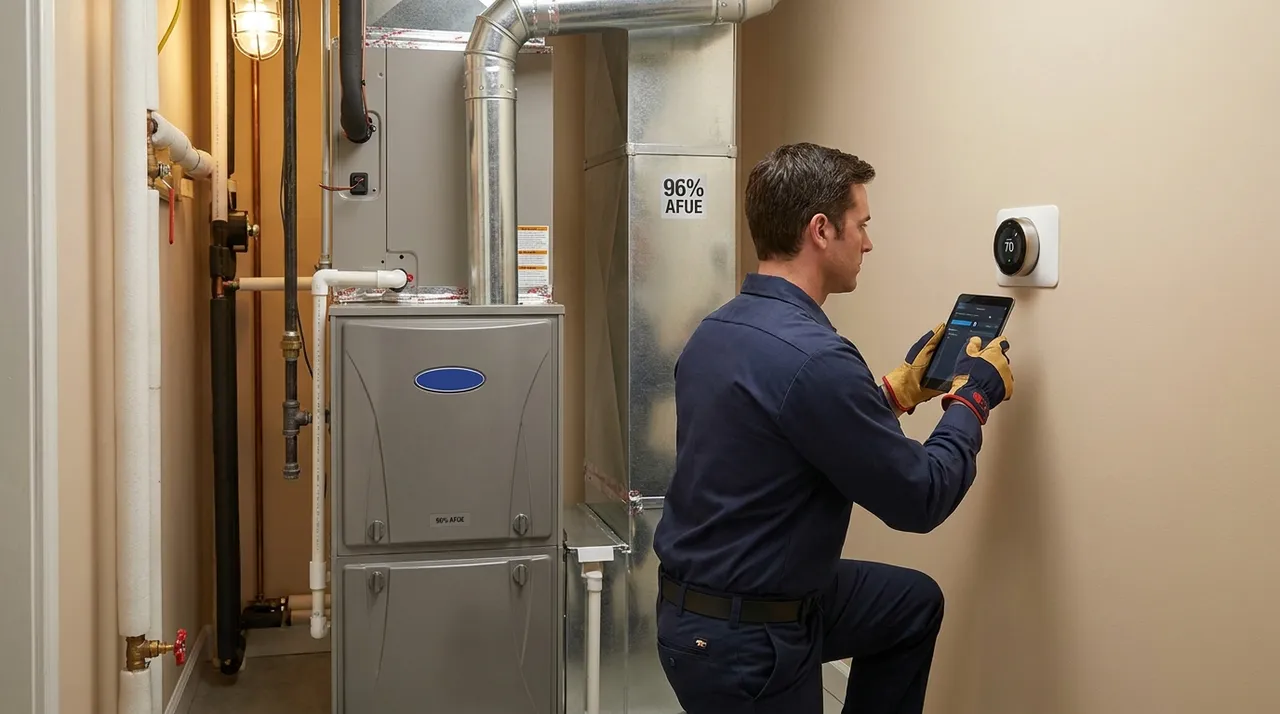 How Do You Fix The Dry Air Your Gas Furnace Produces In Your Home?